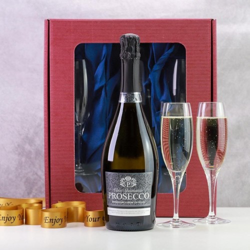 Flutes and Prosecco Gift Set
