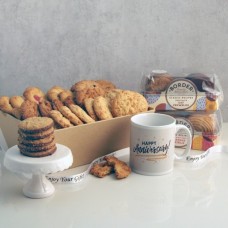 Biscuit Favourites Hamper - HAPPY ANNIVERSARY