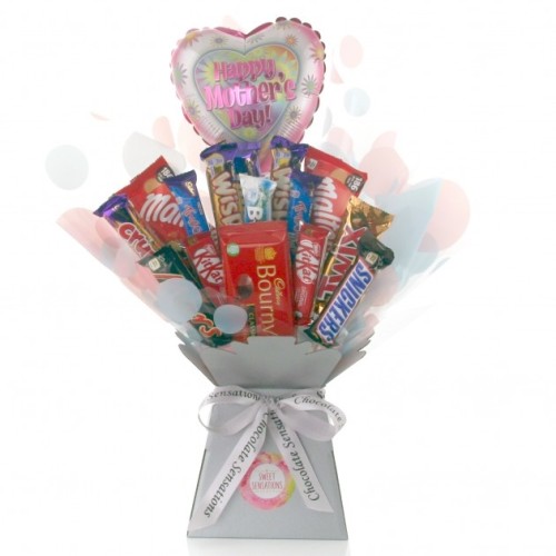 Chocolate Medley Happy Mother'S Day Bouquet