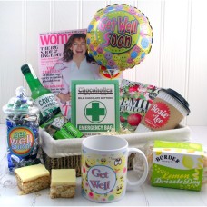 Health and Happiness Get Well Basket for Her