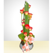 12 Roses Arrangement