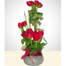 Inspiration: 15 Roses Arrangement