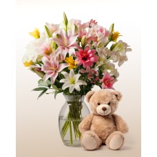 Hug from a Distance + Teddy Bear Combo