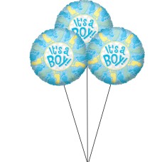 Boy Footprints!(Bunch of Three)