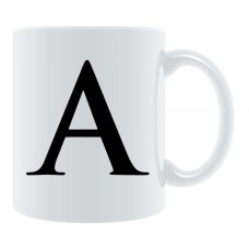 Personalized Letter Mug