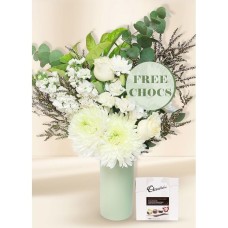 White Seasonal Large with Free Chocs