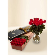 Roses - Red - 12 Stems