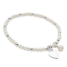 Pearly Charm Bracelet