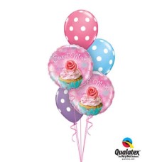Bukiet 249 To a Wonderful Mum Cupcake Qualatex #90585-2 14248-3
