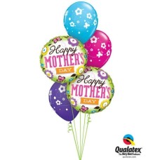 Bukiet 253 Mother's Day Springtime Qualatex #13288-2 41873-3