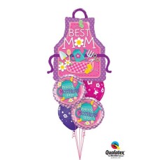 Bouquet 261 BestM(Daisy)M Apron Qualatex #23836 24047-2 47678-2