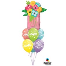 Bukiet 594 Handpicked Mother's Day Flowers Qualatex #47583 24366-6