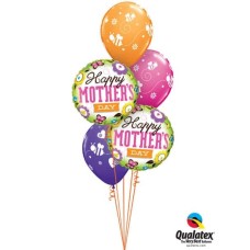 Bouquet 589 Spring Mother's Day Qualatex #13228-2 48922-3