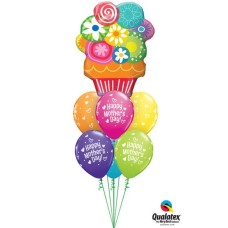 Bukiet 595 Happy Mother's Day Flowers Qualatex #47565 11976-6