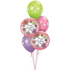 18 Inch-46cm Mother’s Day Floral Chevron