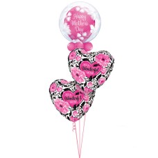 20 Inch-51cm Deco Bubble – Butterflies and Flowers
