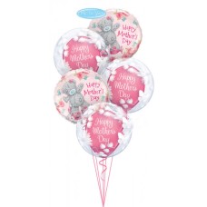 20 Inch-51cm Deco Bubble Butterflies and Flowers