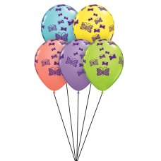 1szt Patterned Butterflies Rising Qualatex