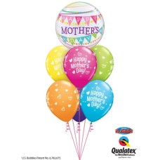 Bukiet 947 Mother's Day Heart Party Qualatex #55799