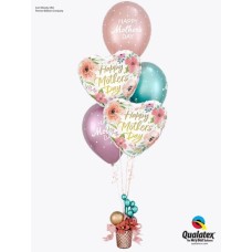 Bukiet 900 Mother' Day Chromeâ„¢ Balloon Bouquet Qualatex #82207-2 85704-3 58275-1 58272-1 58274-1