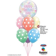 Bukiet 924 Lovely and Loved Qualatex #98325 81680-6 24284-1 43803-1 43766-1 43762-1 43754-1 43751-1