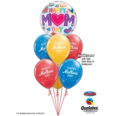 Bukiet 919 You're Terrific, Mom! Qualatex #98326 85704-6 43742-1 43790-1 43748-1