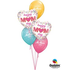 Bukiet 956 Love You Mom! Qualatex #98415-2 57182-3
