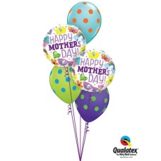 Bukiet 901 Mom, You're The Best! Qualatex #98425-2 10240-3