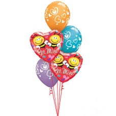 Bouquet 654 Bee Mine Qualatex