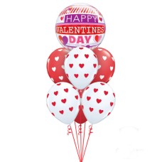 Bouquet 679 Valentine'S Day Stripes