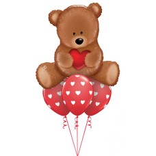 Bouquet 690 Teddy Bear Love