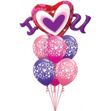 Bouquet 708 I (Heart) At Valentine