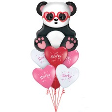 Bouquet 712 Inchi Love Youinch Panda