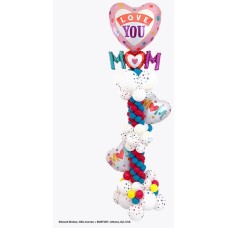 Bukiet 936 Love You Mom Qualatex #82552 82204-2 88217-25 43553 43599 43609-1