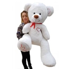 LARGE TEDDY BEAR 160cm. – White