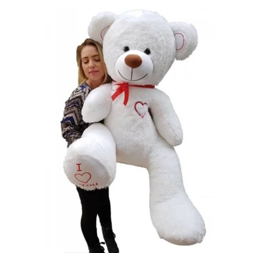 LARGE TEDDY BEAR 160cm. – White