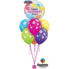 Bukiet 392 Mother's Day Butterfly Floral Qualatex #79717 18081-6