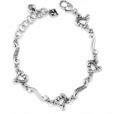 Tuscan Etched Heart Bracelet