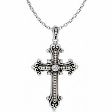 Pearl Cross Necklace