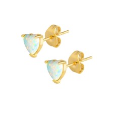 Comet Opal Stud Earrings