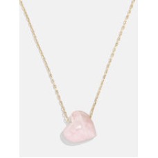 Juno Rose Quartz Necklace