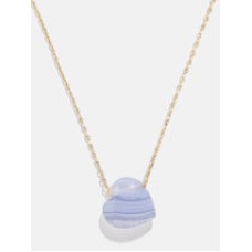 Juno Blue Lace Agate Necklace