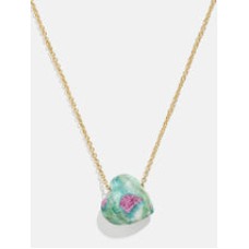 Juno Ruby Fuchsite Necklace