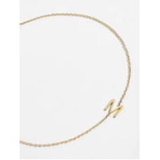 Maya Brenner Mini Letter Bracelet