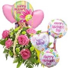 Basket & Balloons (Standard)