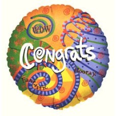 Wow Congrats Balloon (Deluxe)