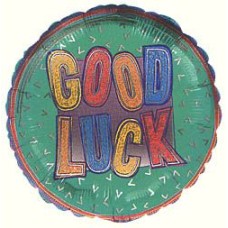 Good Luck Geometric Balloon (Standard)
