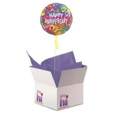 Happy Anniversary Balloon in a Box (Premium)