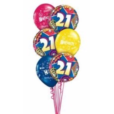 21st Birthday Bouquet (Deluxe)