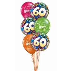 60th Birthday Bouquet (Deluxe)